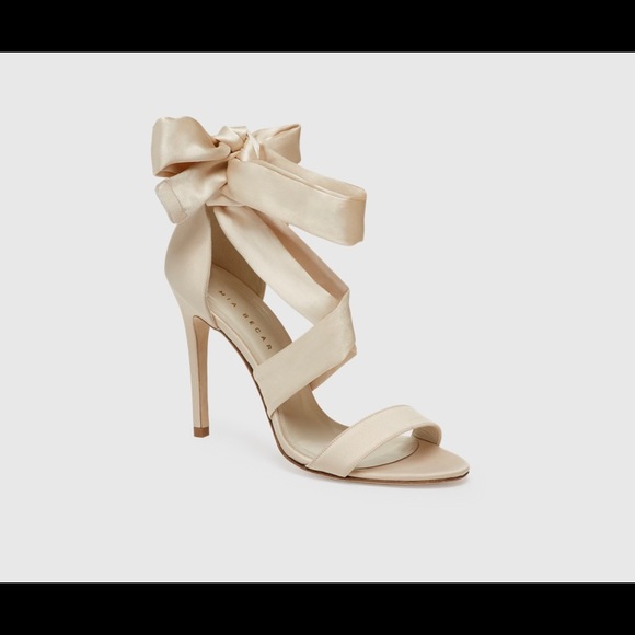 Mia Becar Shoes - Mia Becar Allie Lace-up Heels 8.5